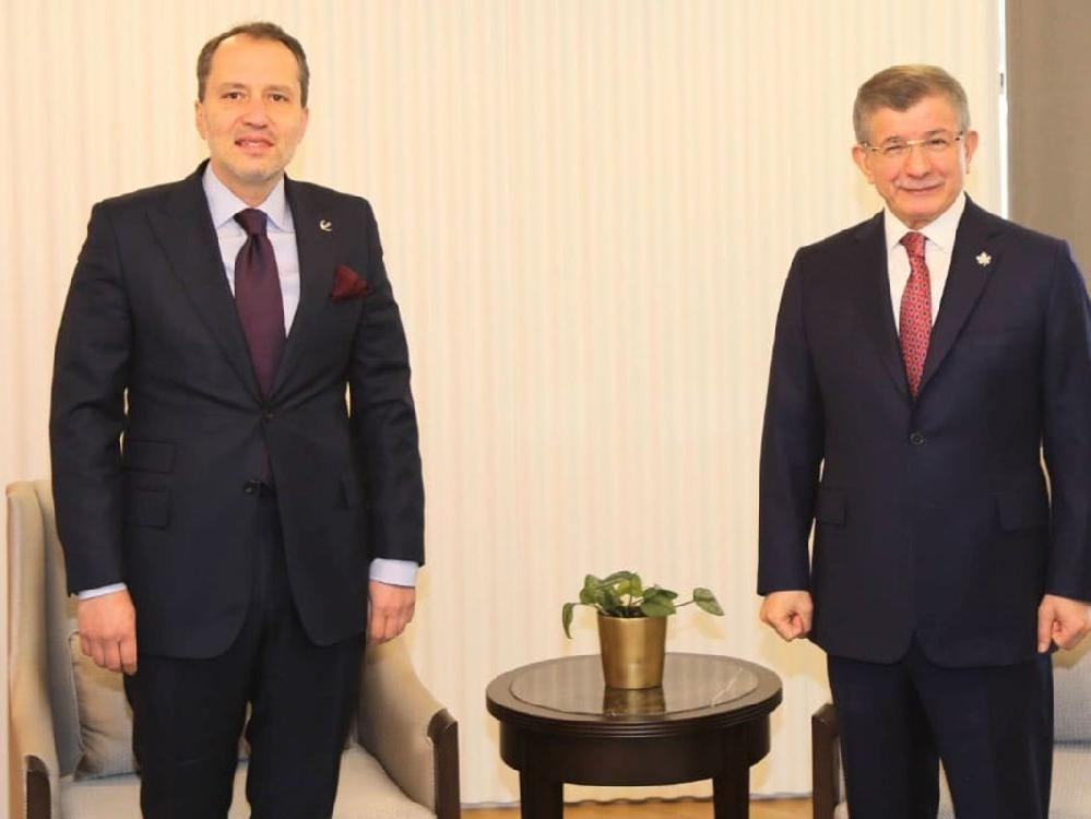 Fatih Erbakan'dan Davutoğlu'na ziyaret! 'Görüş birliğine varıldı'