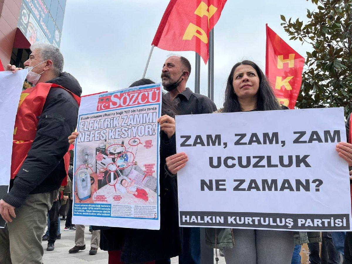 Zamlar SÖZCÜ'nün manşeti ile protesto edildi