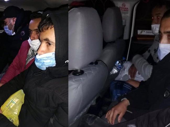 Kırklareli'de Fas uyruklu 10 kaçak göçmen yakalandı
