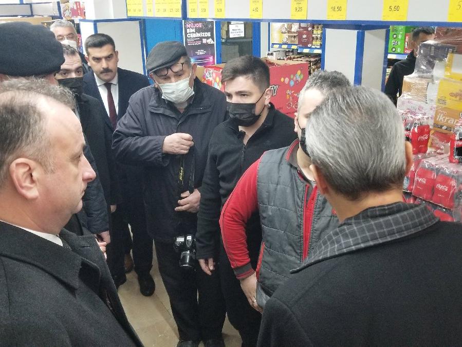 Sinop Valisi'nden zincir market sorumlusuna: Hiç affımız yok