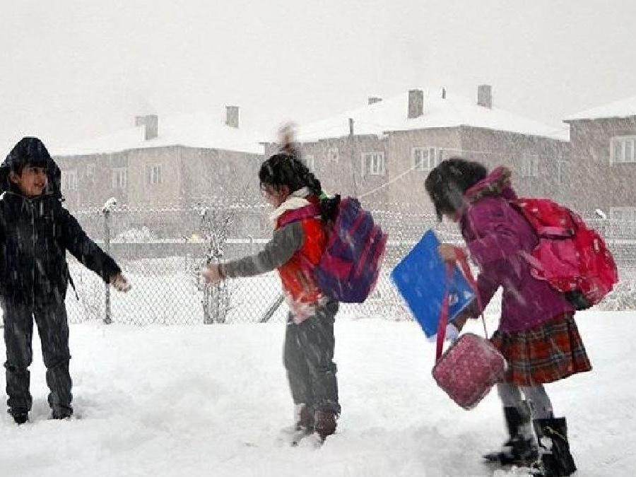 Eğitime kar engeli! Birçok ilde okullar tatil edildi