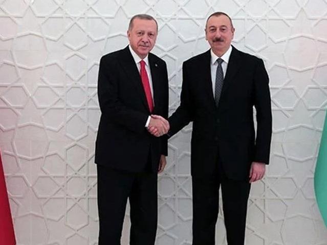 Erdoğan ile Aliyev arasında 'Rusya-Ukrayna savaşı' görüşmesi
