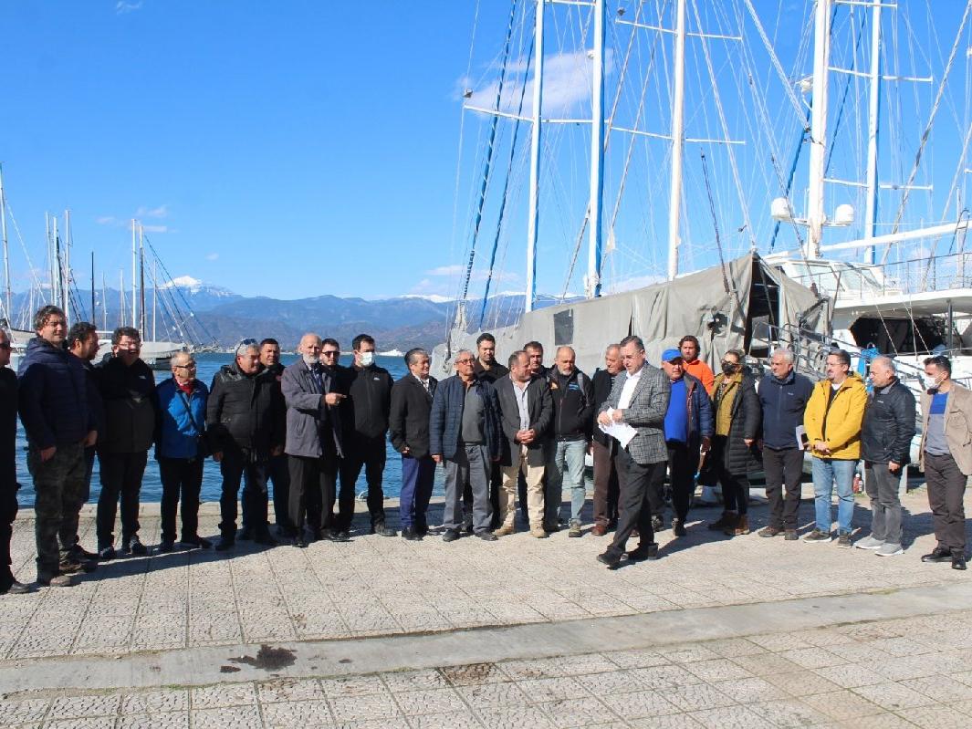 Göcek koyları ile ilgili ihalenin iptali istendi