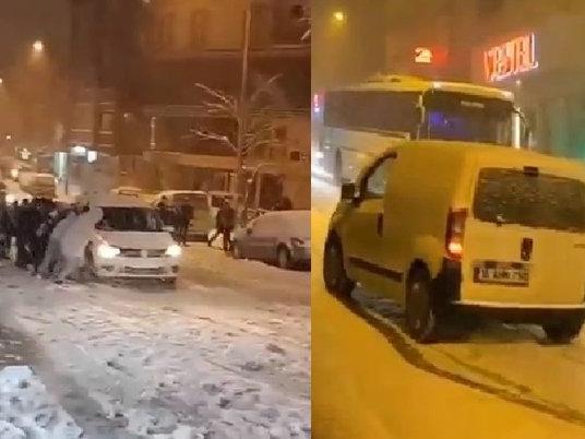 Bursa'da kar: 78 mahalle yolu ulaşıma kapalı
