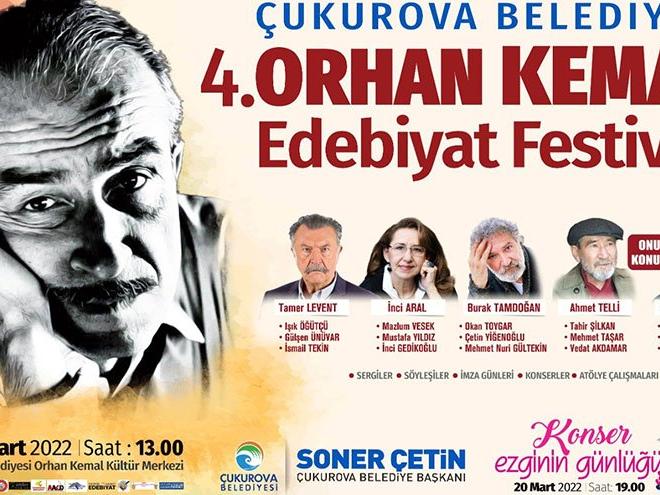 Orhan Kemal Edebiyat Festivali başlıyor