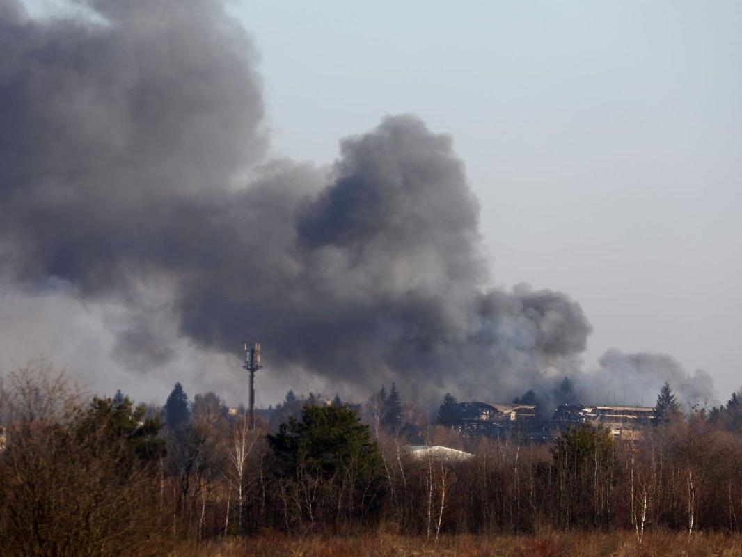 Ukrayna'nın "güvenli kenti" Lviv'de füze saldırısı