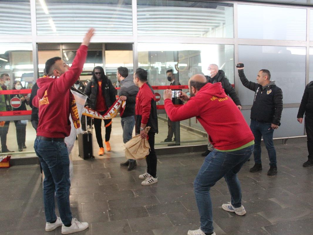 Galatasaray kafilesi Gaziantep'te