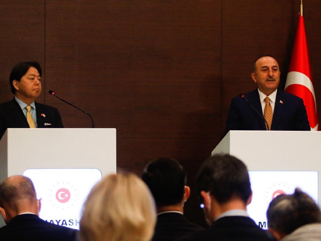 Çavuşoğlu, Japon mevkidaşı ile görüştü: "Türkiye'nin savaştaki tutumunu takdir ediyoruz"