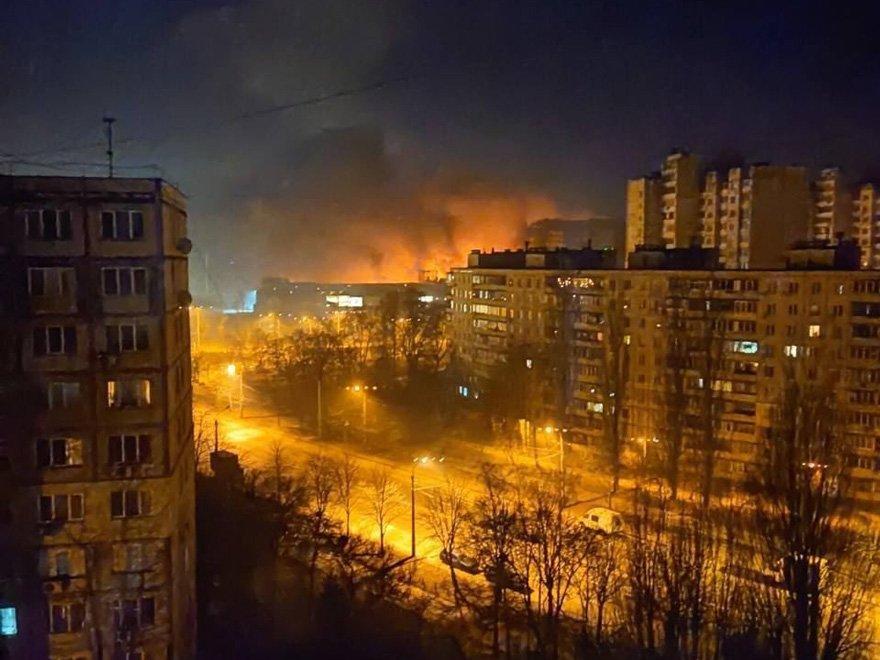 Kiev’in merkezine yakın noktalara füze saldırısı: Bir ölü