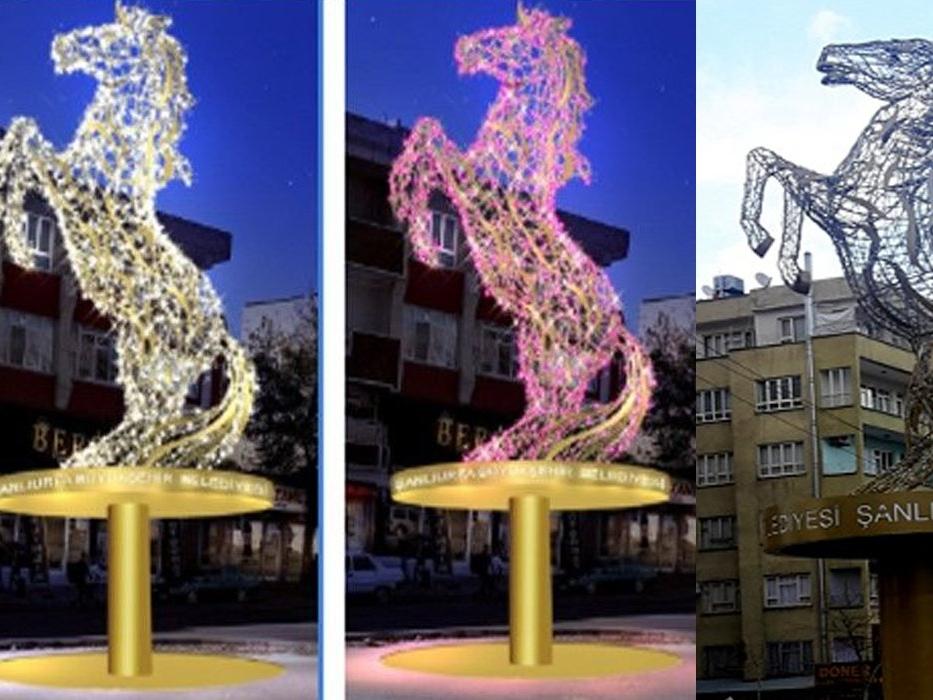 Milyonlar böyle heba oluyor: AKP’li belediye ‘Eşeğe benzemiş diye’ at heykelini söktü