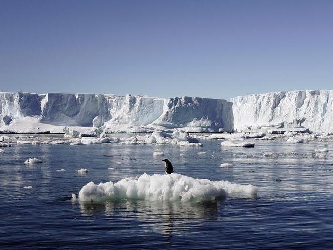 Eriyen 1200 kilometrekarelik buz sahanlığı endişelendiriyor