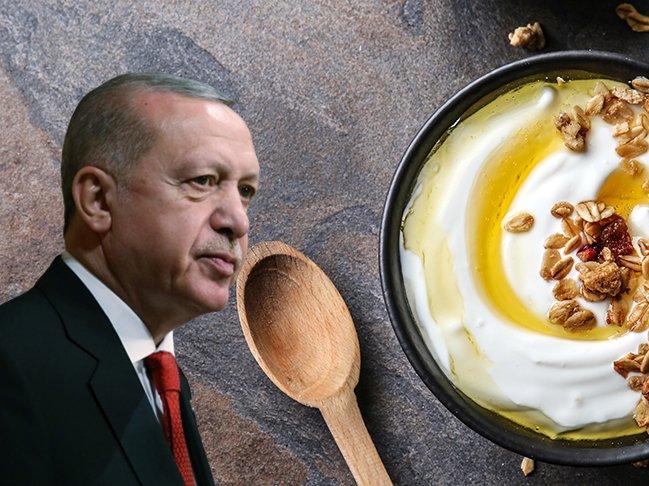 Siyasetin gündemi Erdoğan’ın manda yoğurtlu tarifi