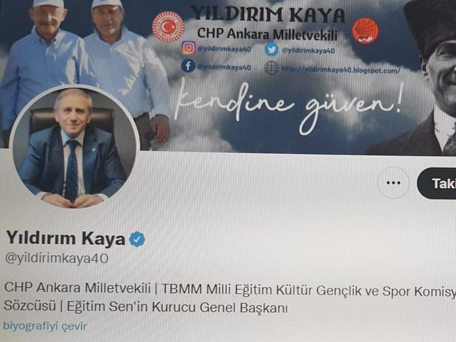 CHP'li Kaya Türkiye'nin konuştuğu o paylaşım için Twitter'a seslendi