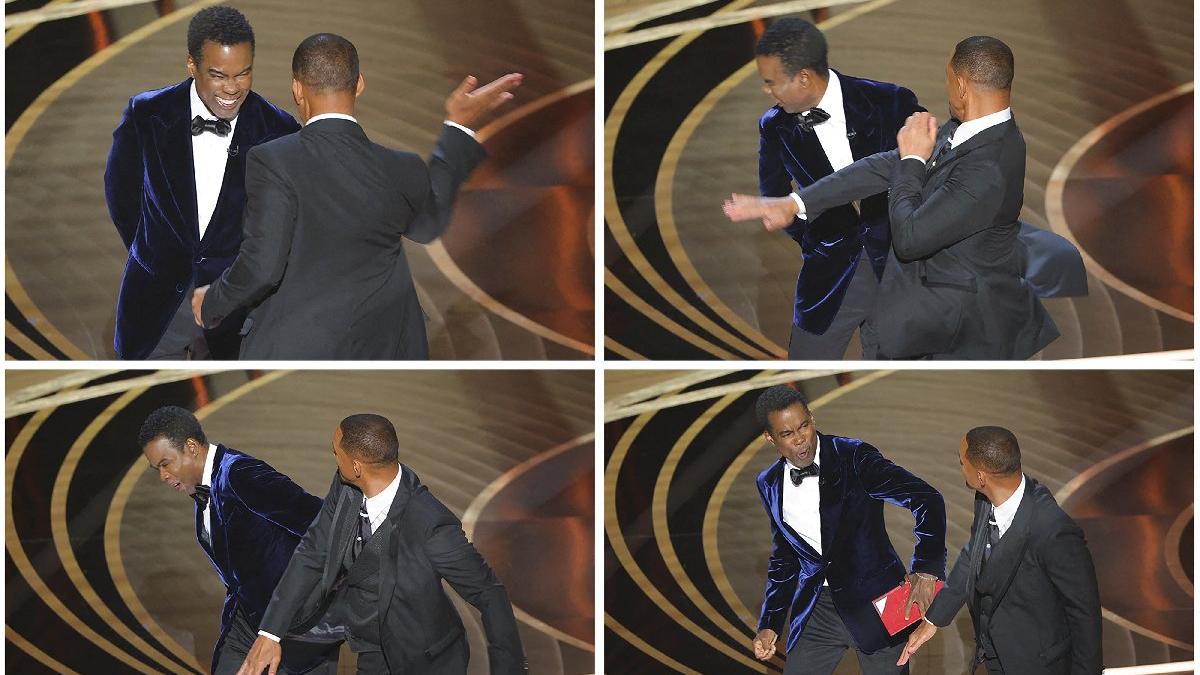 Oscar töreninde Chris Rock'ı tokatlayan Will Smith, partide kendinden geçti