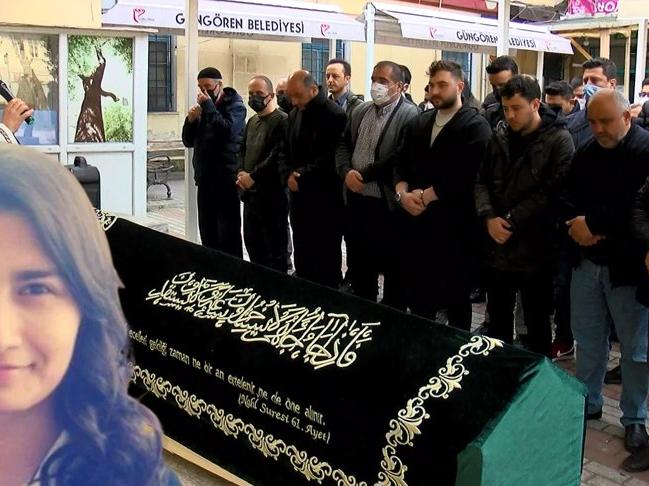 Esenyurt'ta katledilen Kader Gökçe son yolculuğuna uğurlandı 