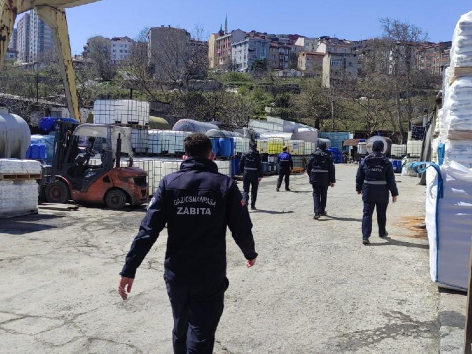 İstanbul'da kimyasal sızıntının olduğu depo mühürlendi
