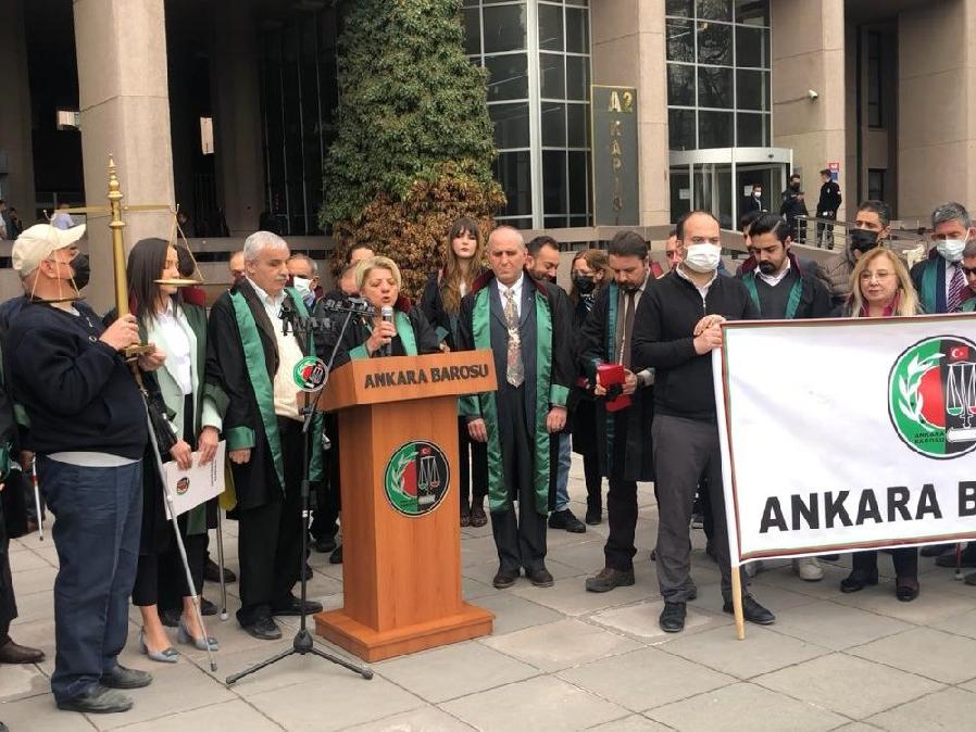 Ankara Barosu'ndan görme engelli avukata destek açıklaması