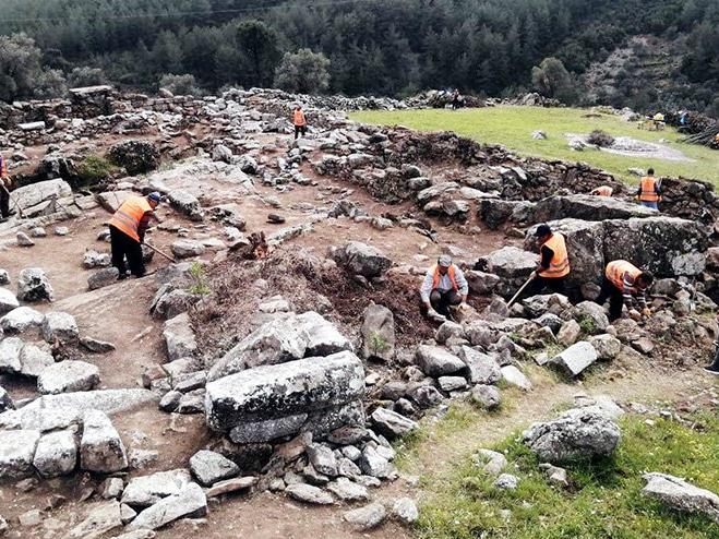 Sinuri Antik Kenti'nde 87 yıl sonra kazılar yeniden başladı