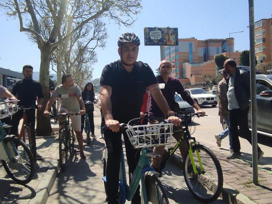 Bursa'da zamlara bisikletli eylem!