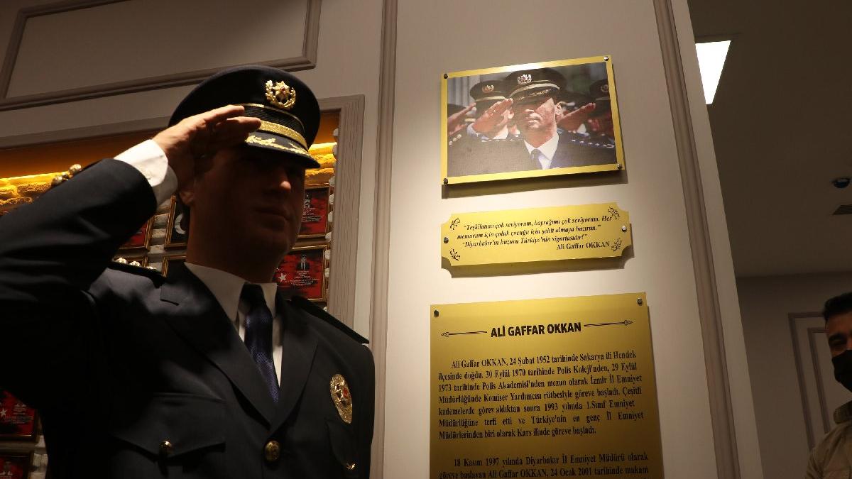 Emniyet'e Gaffar Okkan'ın balmumu heykeli konuldu