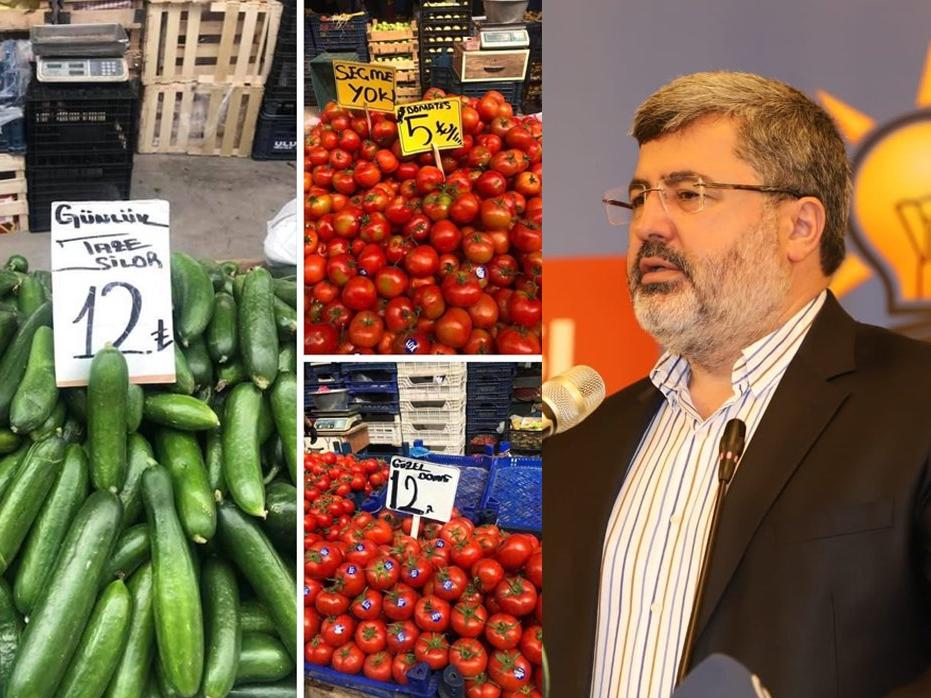 AKP’li vekilin 'pazar ucuz' paylaşımına tepki