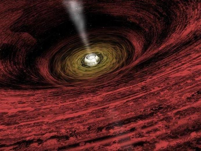 Hubble, 630 milyon yıllık bir kara deliği tespit etti