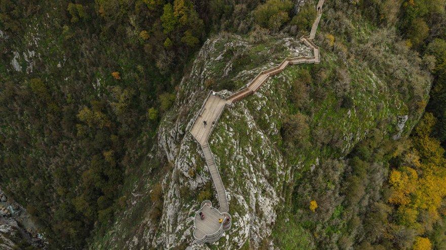 Kastamonu'da bir doğa harikası: Valla Kanyonu