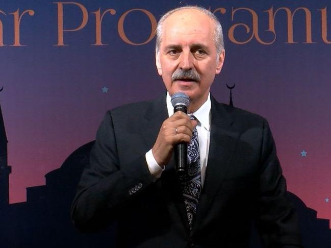 AKP'li Kurtulmuş: Yakılan sadece Kur'an-ı Kerimler değil, insanlığın vicdanıdır