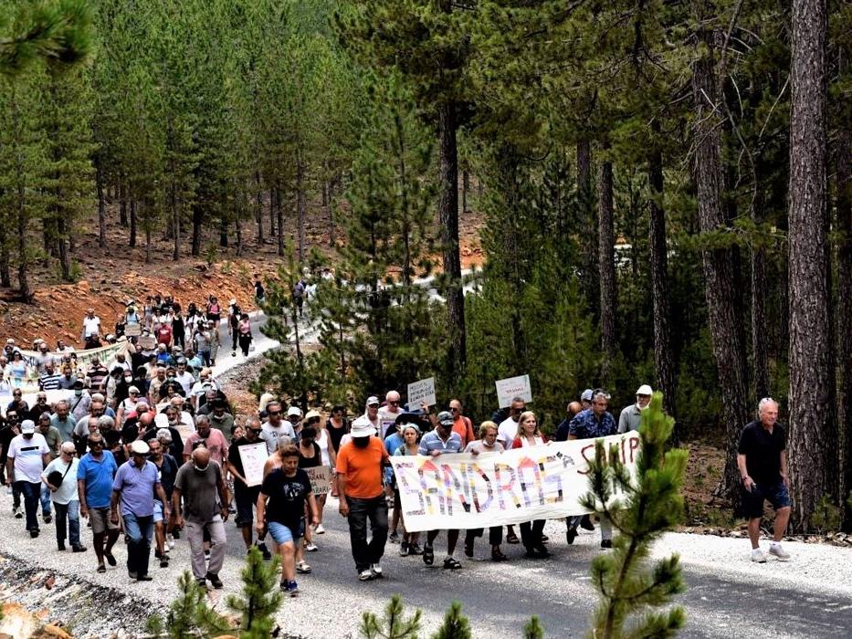 Sandras Dağı’nda zafer çevrecilerin