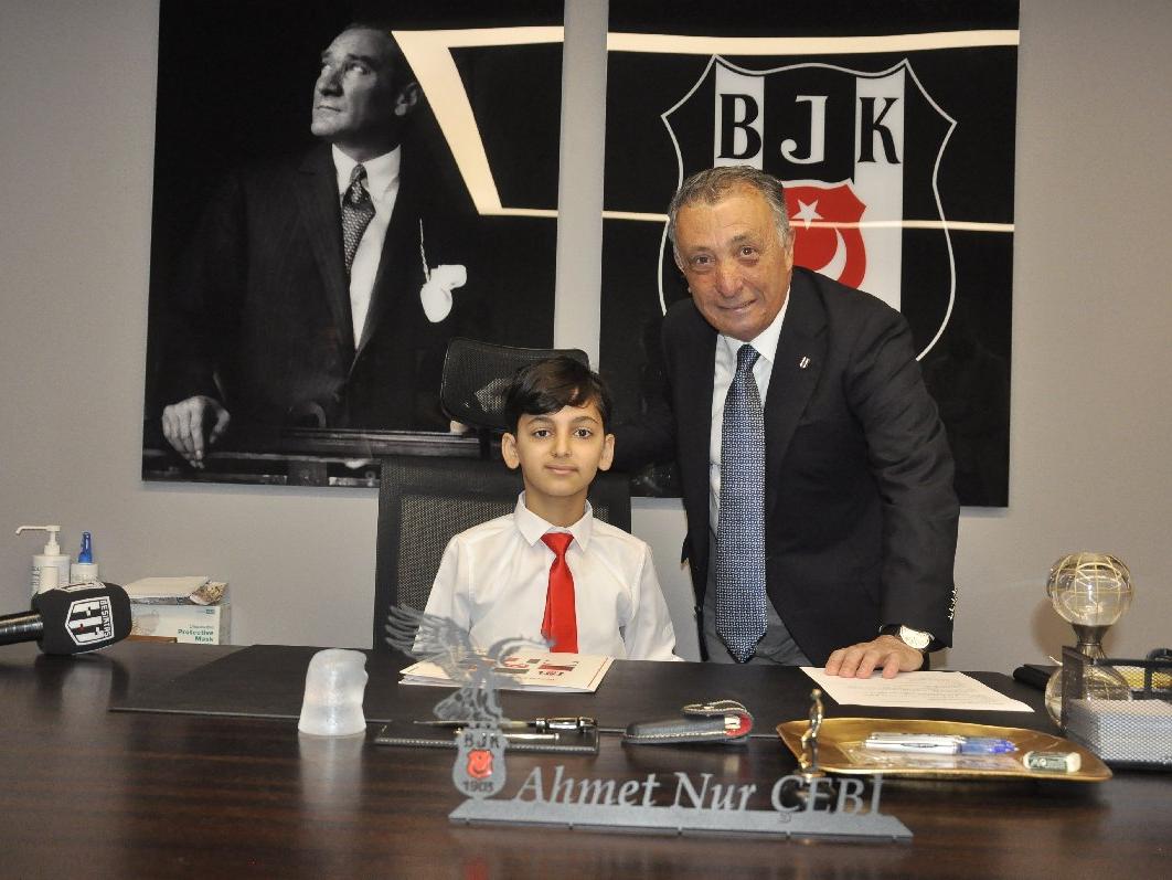Beşiktaş'ta temsili başkan Yusuf Mert Dönmez oldu