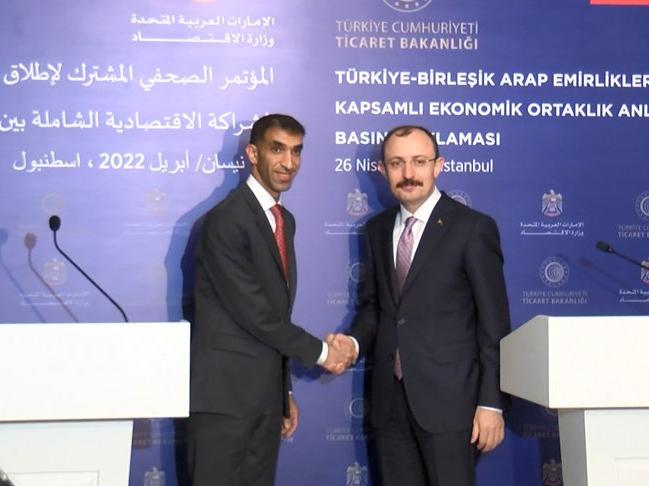 Türkiye-Birleşik Arap Emirlikleri kapsamlı ekonomik ortaklık anlaşması müzakereleri başladı
