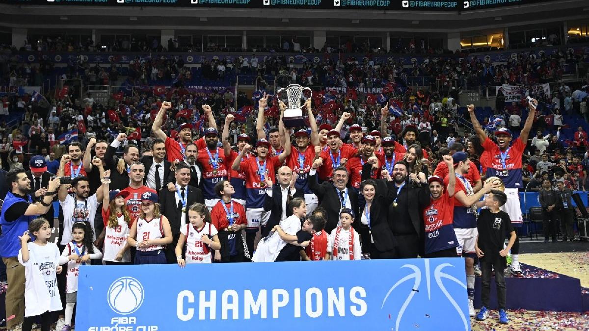 Bahçeşehir Koleji Avrupa şampiyonu