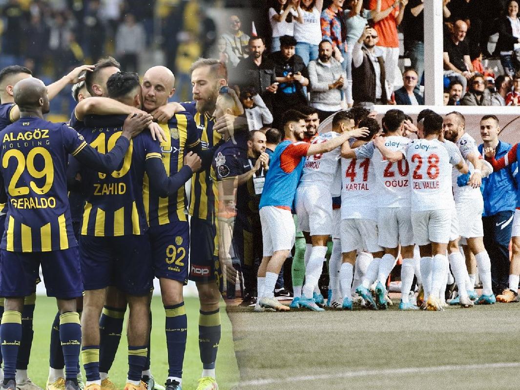 Ankaragücü ve Ümraniyespor Süper Lig'e yükseldi!