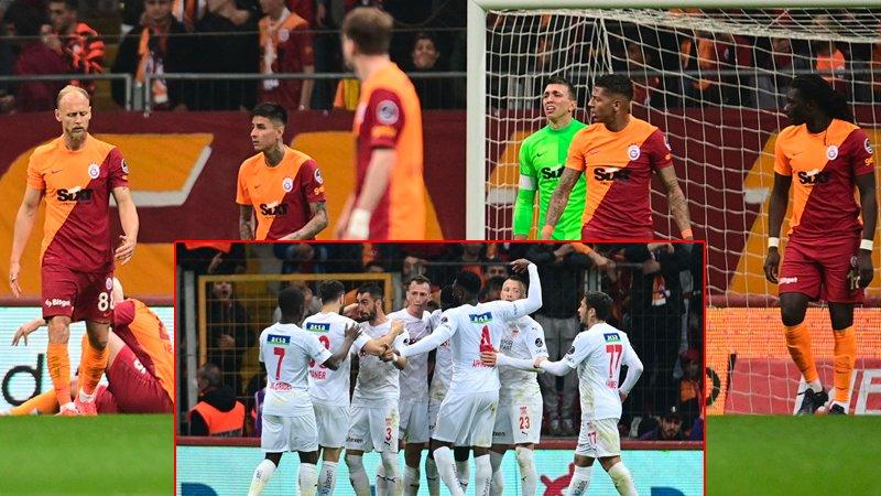 Galatasaray, evinde Sivasspor'a boyun eğdi: 2-3