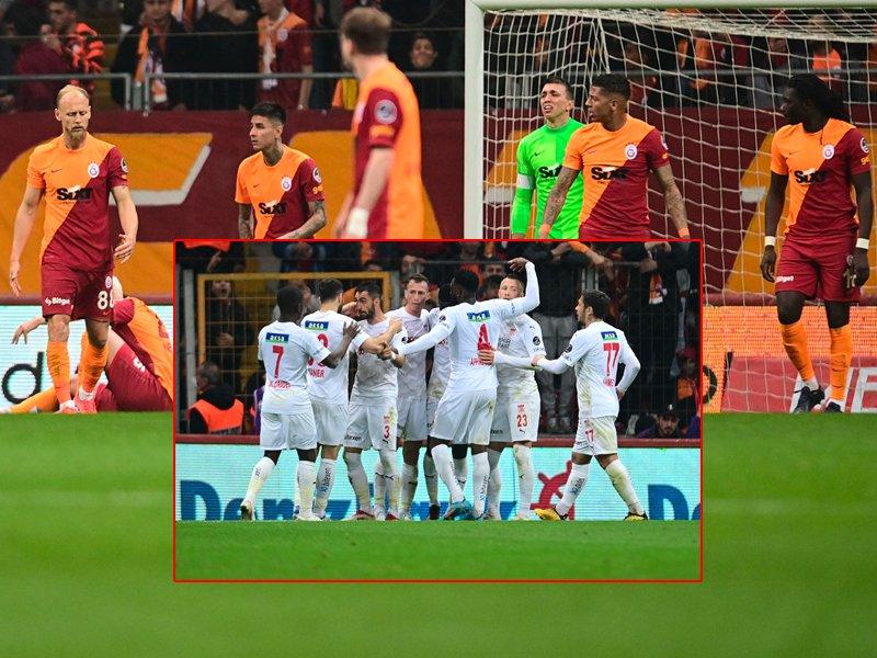 Galatasaray, evinde Sivasspor'a boyun eğdi: 2-3