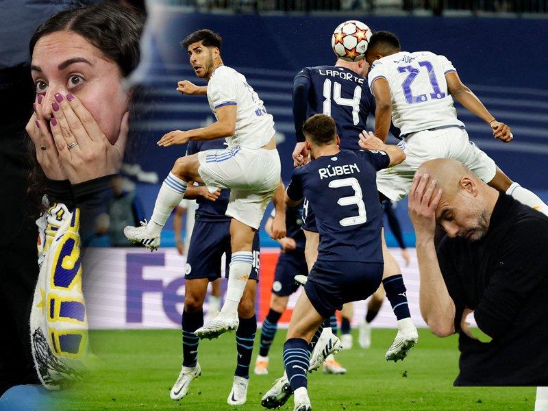 Şampiyonlar Ligi'nde Real Madrid'in mucizesi, Manchester City'nin hayal kırıklığı: 3-1