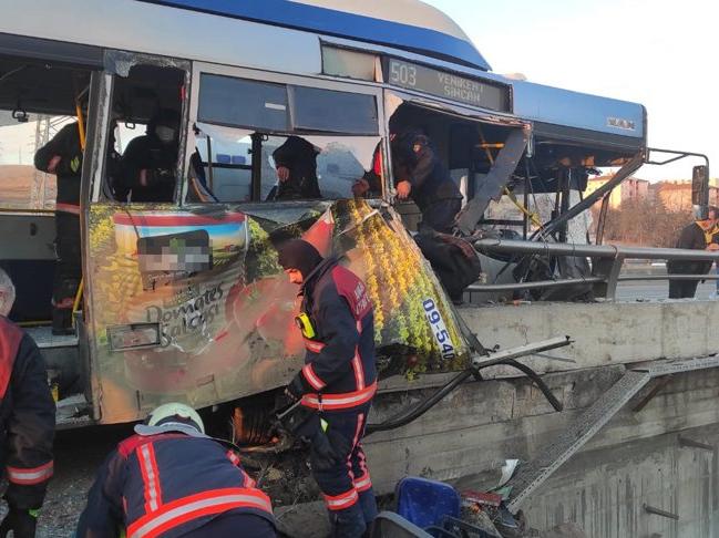 EGO Genel Müdürlüğü, otobüs kazasındaki iddialara ilişkin açıklama yaptı