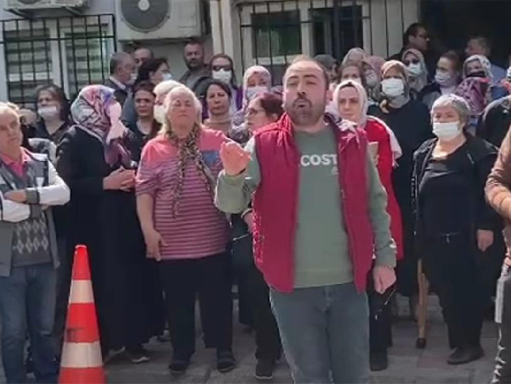 Tozkoparan'da 'kreş' protestosu