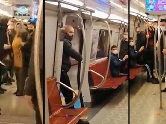 Metrodaki bıçaklı saldırgandan 'pes' dedirten savunma