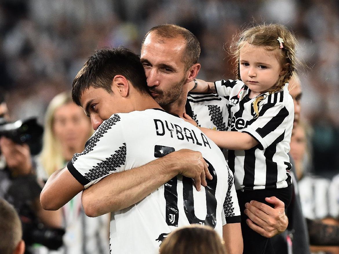 Juventus'ta Paulo Dybala ve Giorgio Chiellini'nin duygusal vedası!