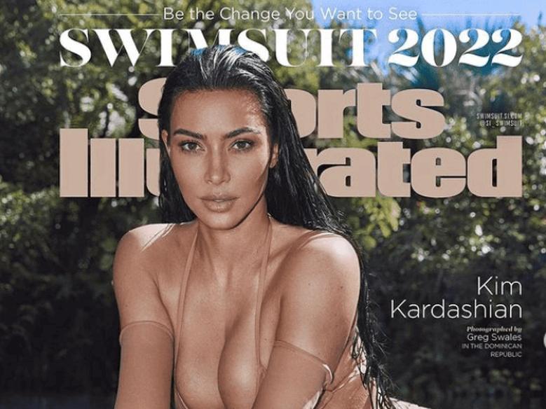 Kim Kardashian ünlü spor dergisi için bikinili poz verdi