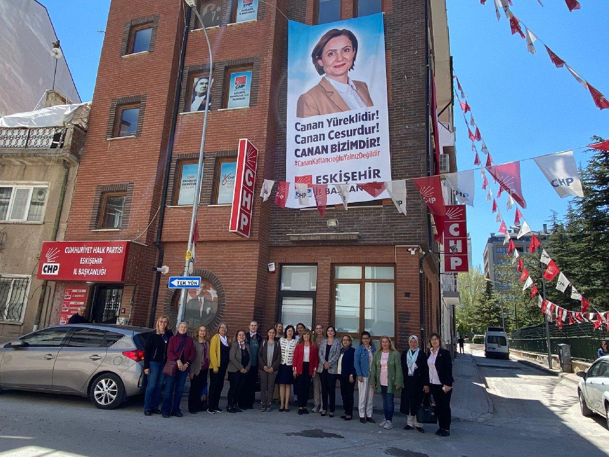 CHP'li kadınlardan 81 ilde ‘Canan Kaftancıoğlu’ açıklaması