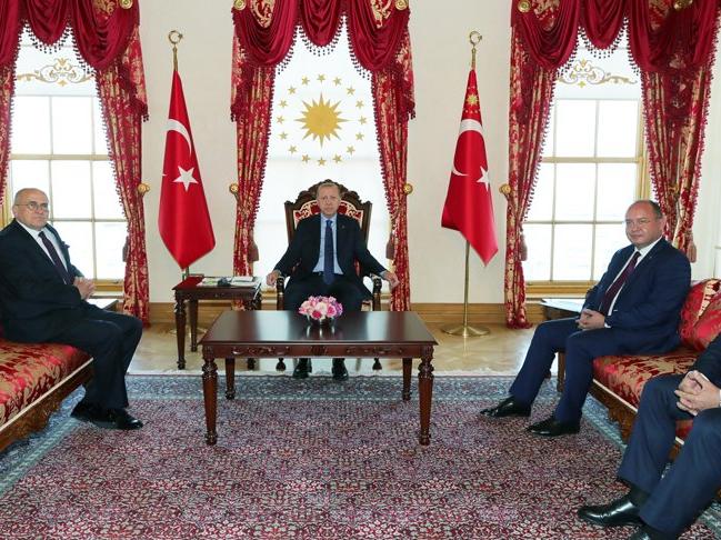 Erdoğan; Romanya, Polonya ve BAE dışişleri bakanlarını kabul etti