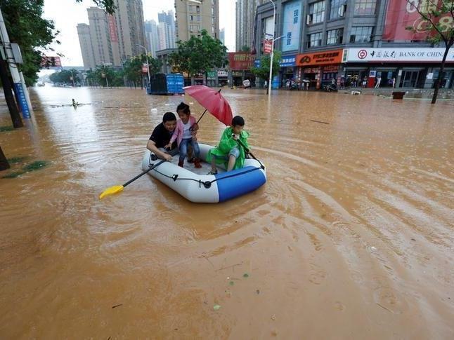 Çin'de şiddetli yağış: 4 ölü, 4 kayıp