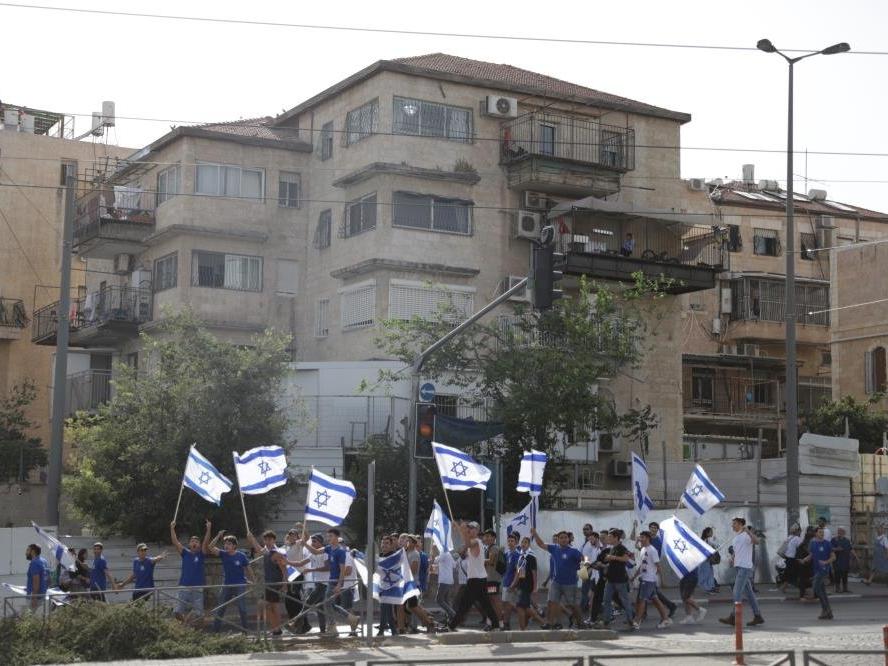 Kudüs’teki Bayrak Yürüyüşü’nde çatışma çıktı