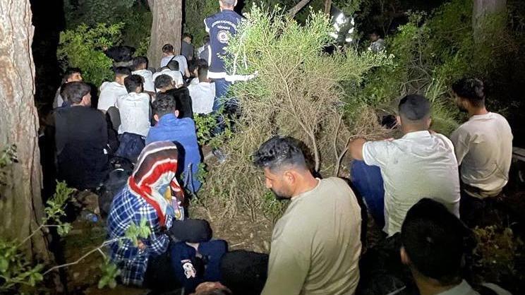 Muğla'da göçmen kaçakçılığı operasyonu: 81 göçmen yakalandı
