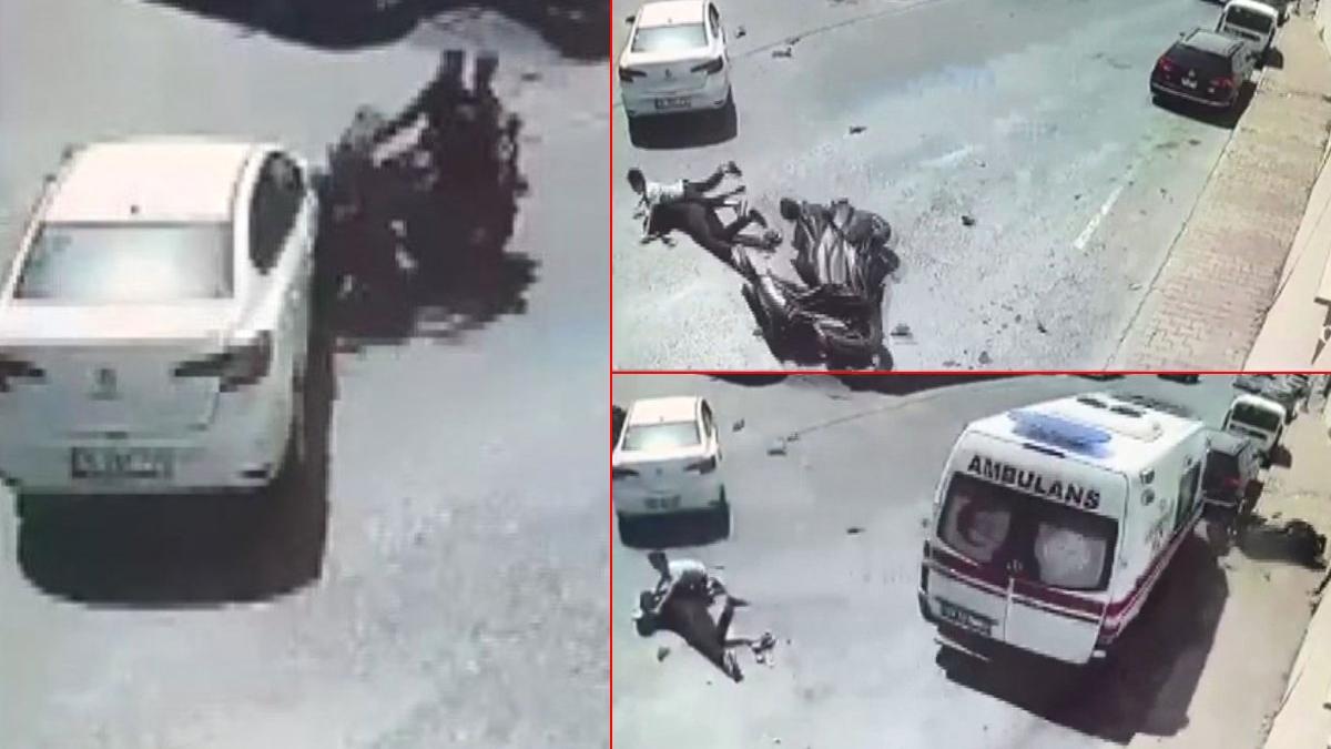 Ambulans şoförünün dikkati olası faciayı önledi