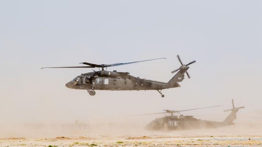 Suriye'de tansiyon yüksek: Teröristlere destek veren ABD helikopterle operasyon yaptı