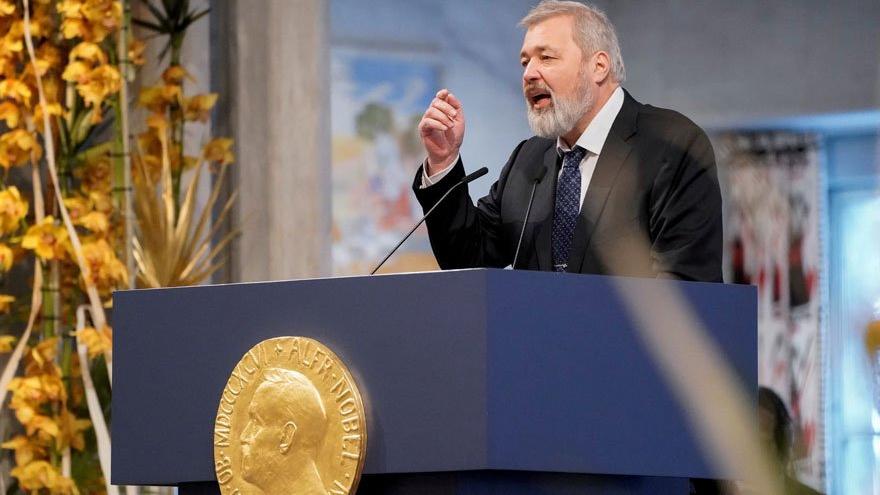 Nobel ödüllü Rus gazeteci ödülünü Ukrayna için satıyor