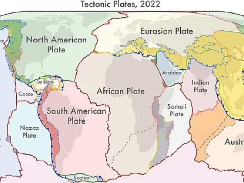 Tektonik plakaların yeni haritası deprem tespiti için faydalı olabilir